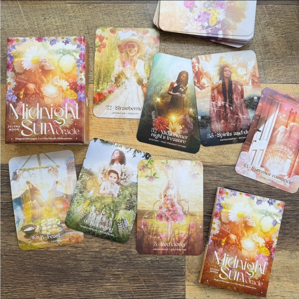 ✨SOLD✨ Midnight Sun Oracle Card Deck